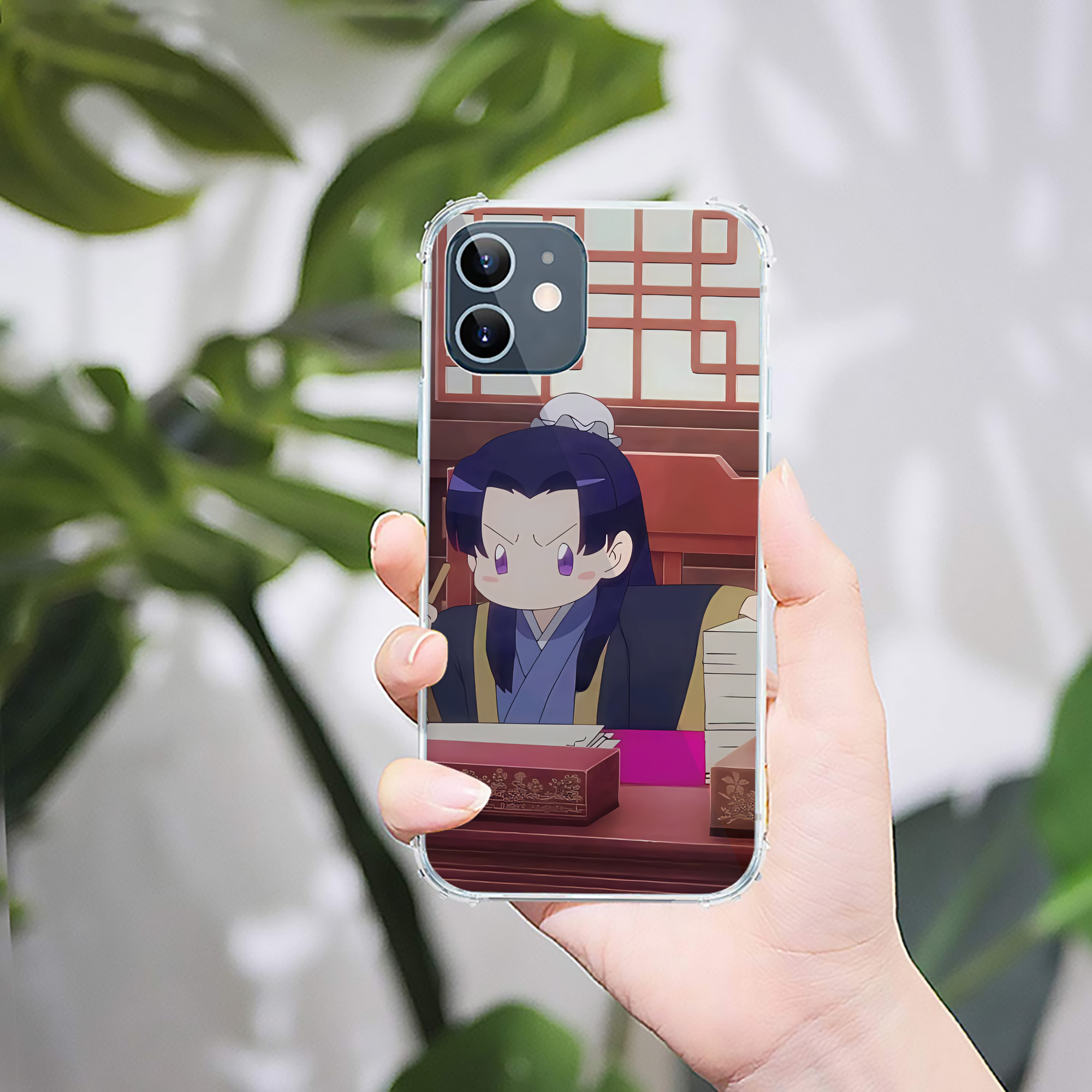（画像用） 薬屋のひとりごと The Apothecary Diaries 【iPhone 12シリーズ対応】透明スマホケース（クリアソフトケース）